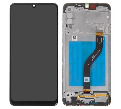 Дисплей для Samsung A207 Galaxy A20s, черный, с рамкой, Original (PRC)