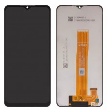 Дисплей для Samsung A125F Galaxy A12, черный, без рамки, Copy, A125F_REV0.1 FPC6509-1