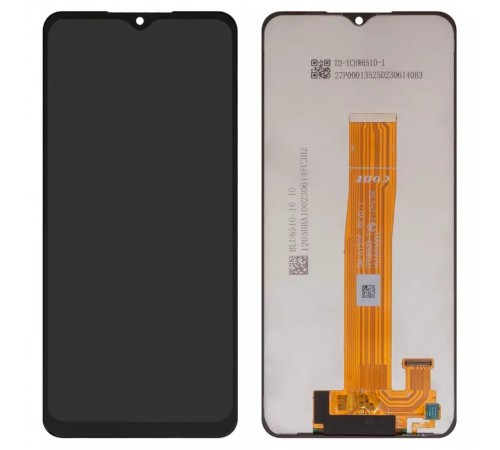 Дисплей для Samsung A125F Galaxy A12, черный, без рамки, Copy, A125F_REV0.1 FPC6509-1