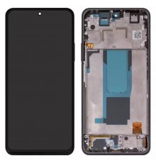 Дисплей для Xiaomi Redmi Note 11 Pro Plus 5G, черный (Mysterious Black), с рамкой, Original (PRC)