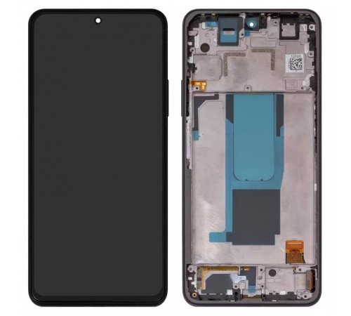 Дисплей для Xiaomi Redmi Note 11 Pro Plus 5G, чорний (Mysterious Black), з рамкою, Original (PRC)