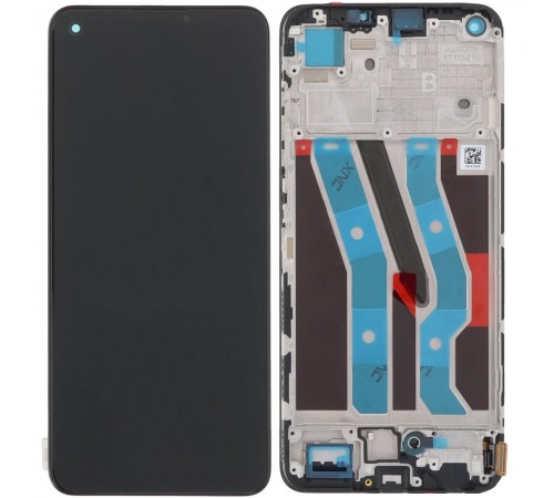 Дисплей для Realme 11 4G, чорний, з рамкою, Original (PRC)