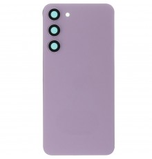 Задняя панель корпуса для Samsung S916 Galaxy S23 Plus, розовая (Lavender) + стекло камеры