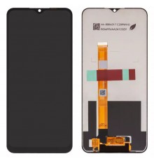 Дисплей для Realme C21Y, C25Y, чорний, без рамки, (Box), RMX3261, RMX3263, RMX3265, RMX3268, RMX3269, LM5C3653F0-A1, SKI651-C99 V0.1, SKI651-C99 V0.2