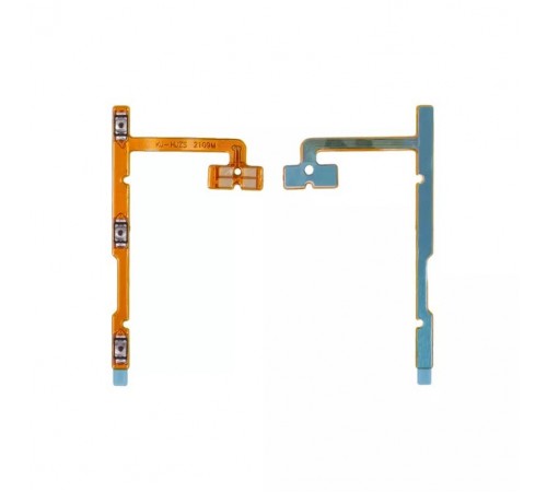Шлейф для Realme C11, C12, C15, C25, C25s, кнопки увімкнення, кнопок гучності