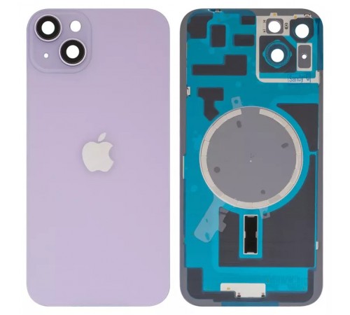 Задняя панель корпуса для iPhone 14 Plus, фиолетовая + стекло камеры, Original (PRC), purple