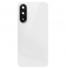 Задняя панель корпуса для Samsung A366 Galaxy A36, белая (White), Copy + стекло камеры