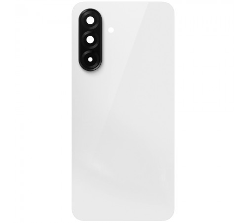 Задняя панель корпуса для Samsung A366 Galaxy A36, белая (White), Copy + стекло камеры Задняя панель корпуса для Samsung A366 Galaxy A36, белая (White), Copy + стекло камеры