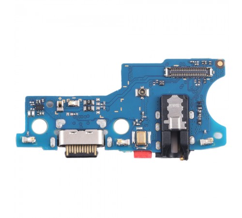 Шлейф для Samsung A145P Galaxy A14, A145R Galaxy A14, коннектора наушников, коннектора зарядки, с микрофоном, плата зарядки, Original (PRC)