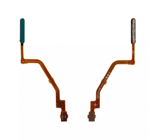 Шлейф для Xiaomi Redmi Note 9 Pro, Redmi Note 9S, сканера отпечатка пальца (Touch ID), зеленый