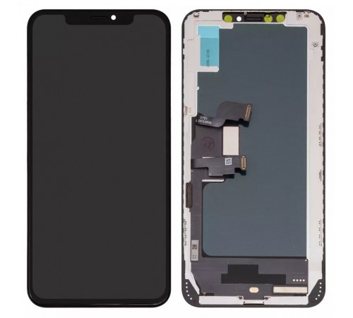 Дисплей для iPhone XS Max, чорний, з рамкою, Copy (TFT), ZY, LTPS HD+ 