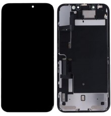 Дисплей для iPhone 11, черный, с рамкой, Original (PRC), с верхним шлейфом