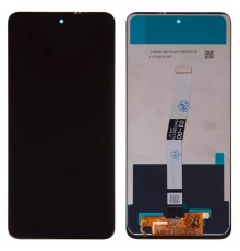 Дисплей для Xiaomi Redmi Note 9 Pro, Redmi Note 9S, чорний, з широким обідком, без рамки, Copy, In-Cell, M2003J6B2G, M2003J6A1G