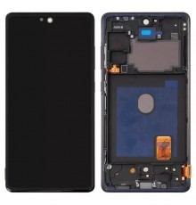 Дисплей для Samsung G781 Galaxy S20 FE 5G, синий, с рамкой, Original (PRC)