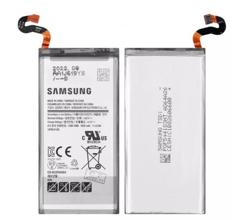 Акумулятор EB-BG950ABA/EB-BG950ABE для Samsung G950 Galaxy S8, Li-ion, 3,85 В, 3000 мАг, Original, с разборки