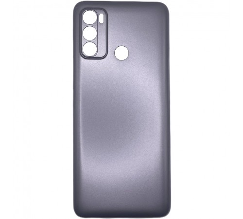 Задняя панель корпуса для Motorola Moto G60 XT2135, серая, Copy