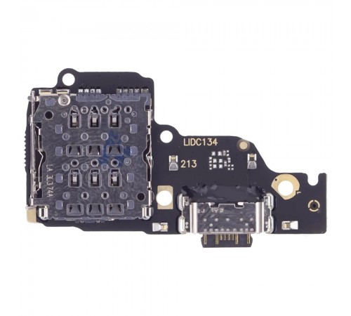 Шлейф для Xiaomi Redmi Note 13 4G, коннектора зарядки, микрофона, плата зарядки, Original (PRC)