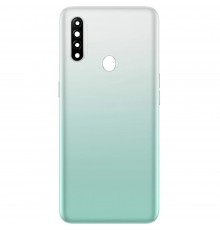 Задня панель корпуса для Oppo A31 (2020), біла (Fantasy White) + скло камери
