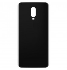 Задня панель корпусу для OnePlus 6T A6013, чорна (Mirror Black), Copy