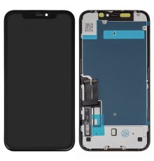 Дисплей для iPhone 11, черный, с рамкой, Copy, (TFT), GX