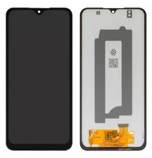 Дисплей для Samsung A165 Galaxy A16, A166 Galaxy A16 5G, A266 Galaxy A26, M166 Galaxy M16, черный, без рамки, Сopy, с широким ободком, (TFT)