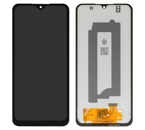 Дисплей для Samsung A165 Galaxy A16, A166 Galaxy A16 5G, A266 Galaxy A26, M166 Galaxy M16, черный, без рамки, Сopy, с широким ободком, (TFT)