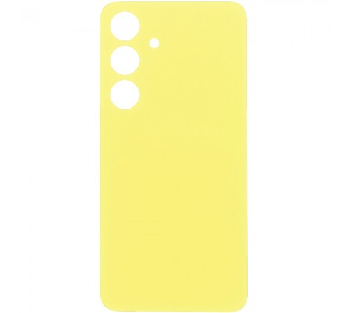 Задняя панель корпуса для Samsung S721 Galaxy S24 FE, желтая (Yellow), Copy