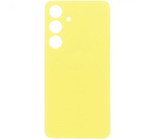 Задняя панель корпуса для Samsung S721 Galaxy S24 FE, желтая (Yellow), Copy