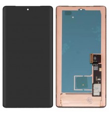 Дисплей для Google Pixel 7 Pro, чорний, без рамки, High Copy (OLED)