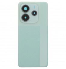 Задняя панель корпуса для Xiaomi Redmi Note 14 5G, зеленая (Coral Green) + стекло камеры