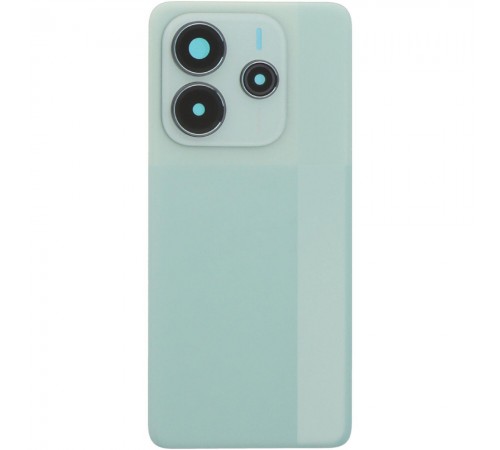 Задня панель корпусу для Xiaomi Redmi Note 14 5G, зелена (Coral Green) + скло камери Задня панель корпусу для Xiaomi Redmi Note 14 5G, зелена (Coral Green) + скло камери