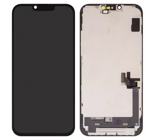 Дисплей для iPhone 14 Plus, черный, с рамкой, Copy (TFT), ZY, LTPS HD+