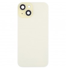 Задняя панель корпуса для iPhone 15, желтая + стекло камеры, Original (PRC)