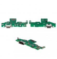 Шлейф для Motorola Moto G40 Fusion, Moto G60 XT2135, коннектора зарядки, микрофона, плата зарядки, High Copy