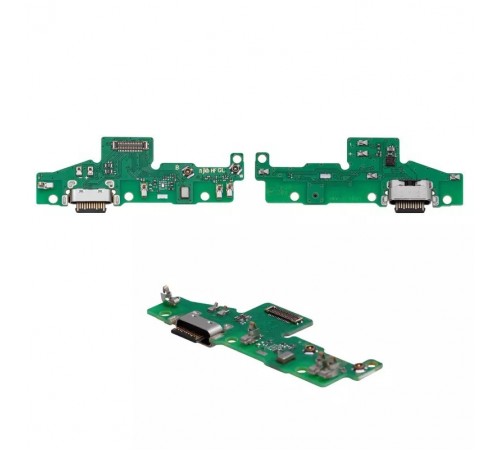 Шлейф для Motorola Moto G40 Fusion, Moto G60 XT2135, коннектора зарядки, микрофона, плата зарядки, High Copy