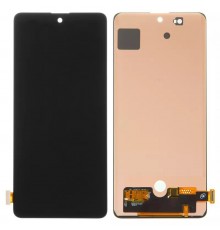 Дисплей для Samsung A715 Galaxy A71, черный, без рамки, Сopy (TFT)