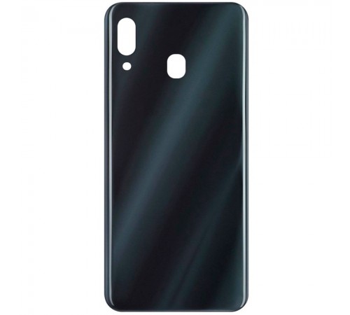 Задня панель корпусу для Samsung A305F/DS Galaxy A30, чорна, Copy Задня панель корпусу для Samsung A305F/DS Galaxy A30, чорна, Copy