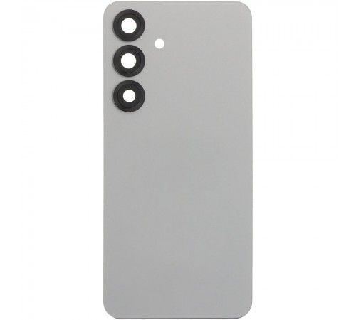 Задня панель корпусу для Samsung S931 Galaxy S25, срібляста (Silver Shadow), Copy + скло камери