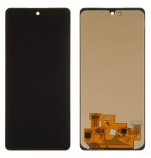 Дисплей для Samsung A528 Galaxy A52s 5G, черный, без рамки, High Copy (OLED)