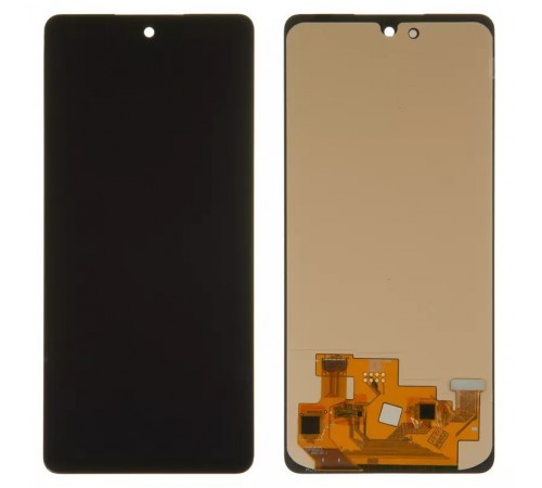 Дисплей для Samsung A528 Galaxy A52s 5G, черный, без рамки, High Copy (OLED)