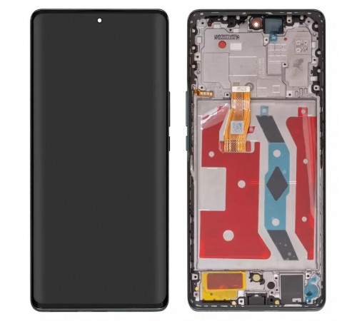 Дисплей для Huawei Honor Magic 5 Lite, зелений, з рамкою, Original (PRC), Emerald Green, RMO-NX1, RMO-NX3
