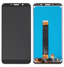 Дисплей для Huawei Honor 9S, Y5p, чорний, без рамки, Оригінал (переклеєно скло), DRA-LX9/DUA-LX9