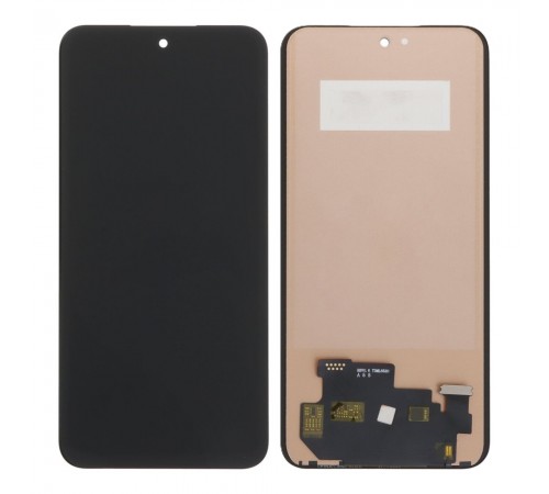 Дисплей для Samsung A556 Galaxy A55, черный, без рамки, Copy, (TFT)