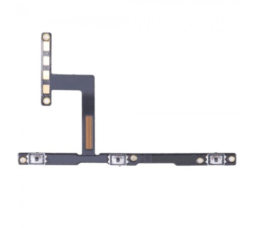 Шлейф для Tecno Camon 18 (CH6n), кнопки вмикання, кнопок гучності звуку