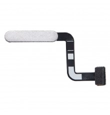 Шлейф для Samsung A326 Galaxy A32 5G, кнопки увімкнення, сканера відбитка пальця (Touch ID), білий (Awesome White), Original (PRC)