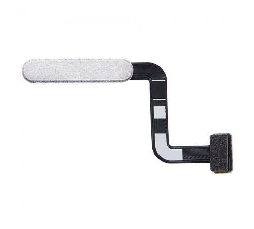 Шлейф для Samsung A326 Galaxy A32 5G, кнопки увімкнення, сканера відбитка пальця (Touch ID), білий (Awesome White), Original (PRC)