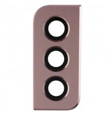 Скло камери для Samsung G991 Galaxy S21 5G, рожеве (Phantom Pink), з рамкою