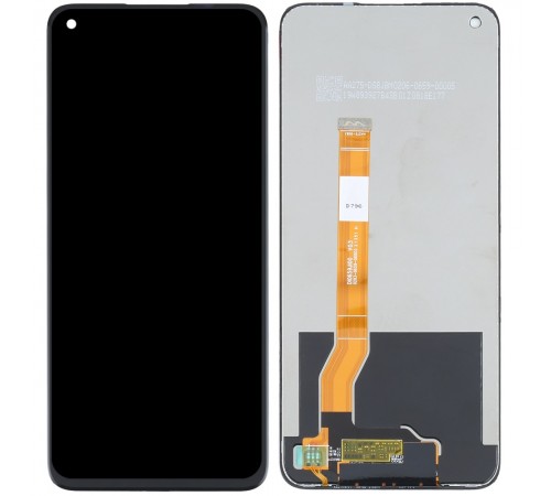 Дисплей для Realme 9 5G, 9 Pro, чорний, без рамки, High Copy