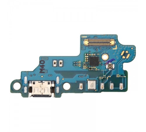 Шлейф для Samsung A606 Galaxy A60, M405 Galaxy M40, коннектора зарядки, мікрофона, плата зарядки, High Copy