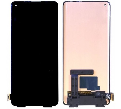 Дисплей для OnePlus 8; Oppo Reno 4 Pro, без рамки, чорний, Original (PRC) 